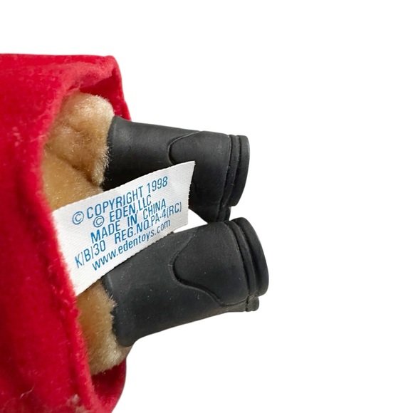 Paddington Bear 1998 Eden Toys Bear in a Bag Blue Hat 5” - Picture 5 of 7